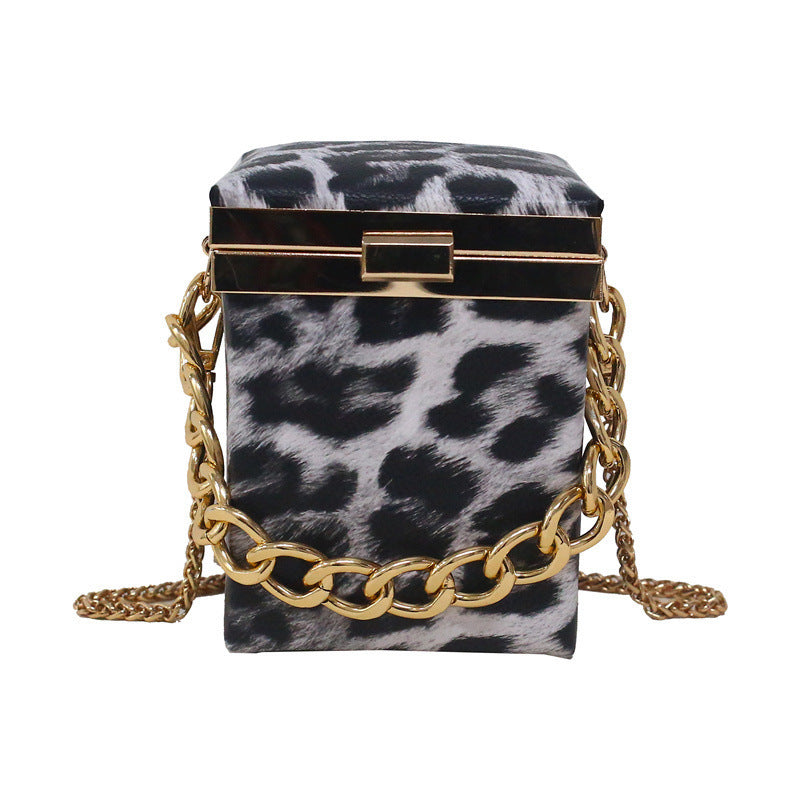 Mini Chain Small Tide Fashion Oblique Small Square Bag