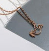 Stainless Steel Necklace Bird Pendant Necklace